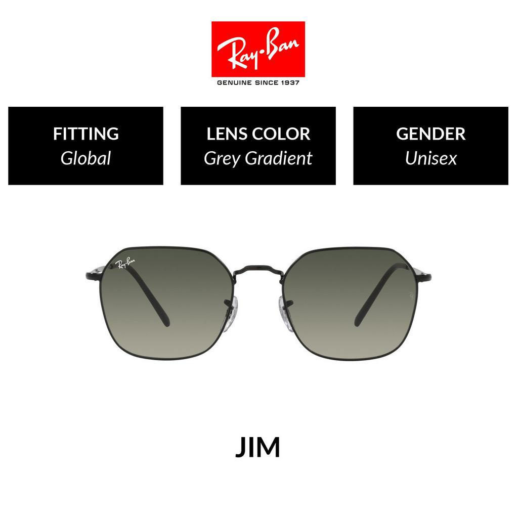 Mắt kính RAY-BAN JIM - RB3694 002/71 Size 55 - Kính mát