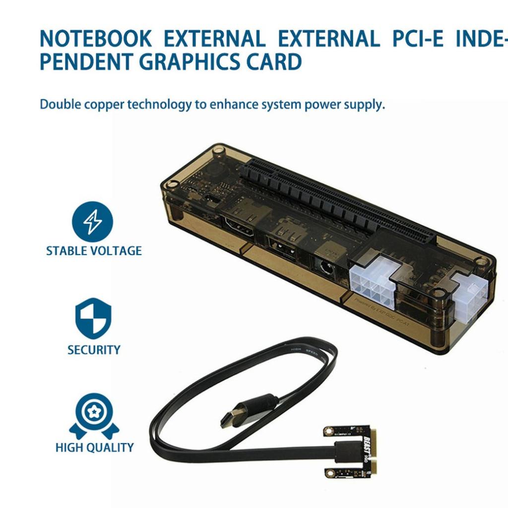 V8.0 EXP GDC Beast Máy tính xách tay Dock Card Video Độc lập Bên ngoài cho Máy tính xách tay