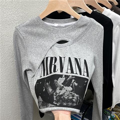 Áo Thun Cotton Tay Dài Thoải Mái Thời Trang Xuân Thu Cho Nữ