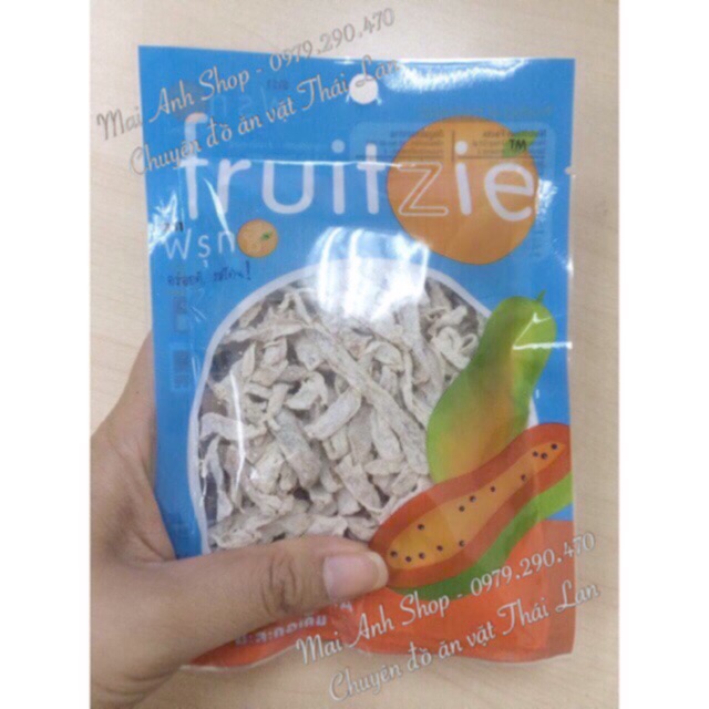 Ômai giun Thái Lan xanh - đỏ  ô mai sợi đu đủ Thái Lan