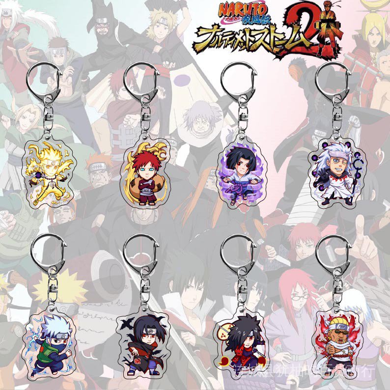 Móc Chìa Khóa Bằng Acrylic Hình Naruto Merchandise M05