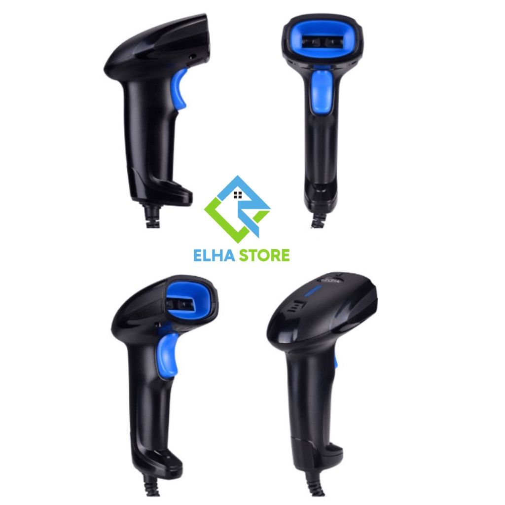 Máy quét mã vạch không dây YHD, máy scan mã vạch cầm tay Barcode 1D 2D chính hãng có bảo hành -  ELHA STORE