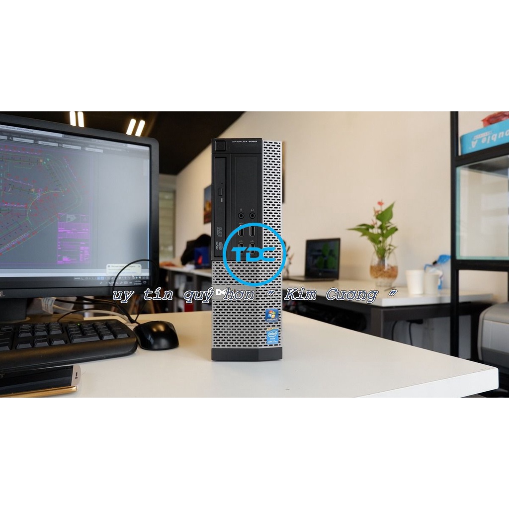 Máy tính đồng bộ  Dell Optiplex 7020 SFF Core i7 4770 / Ram 8Gb/ SSD 256GB. Chuyên dân văn phòng, Bán hàng và học tập.