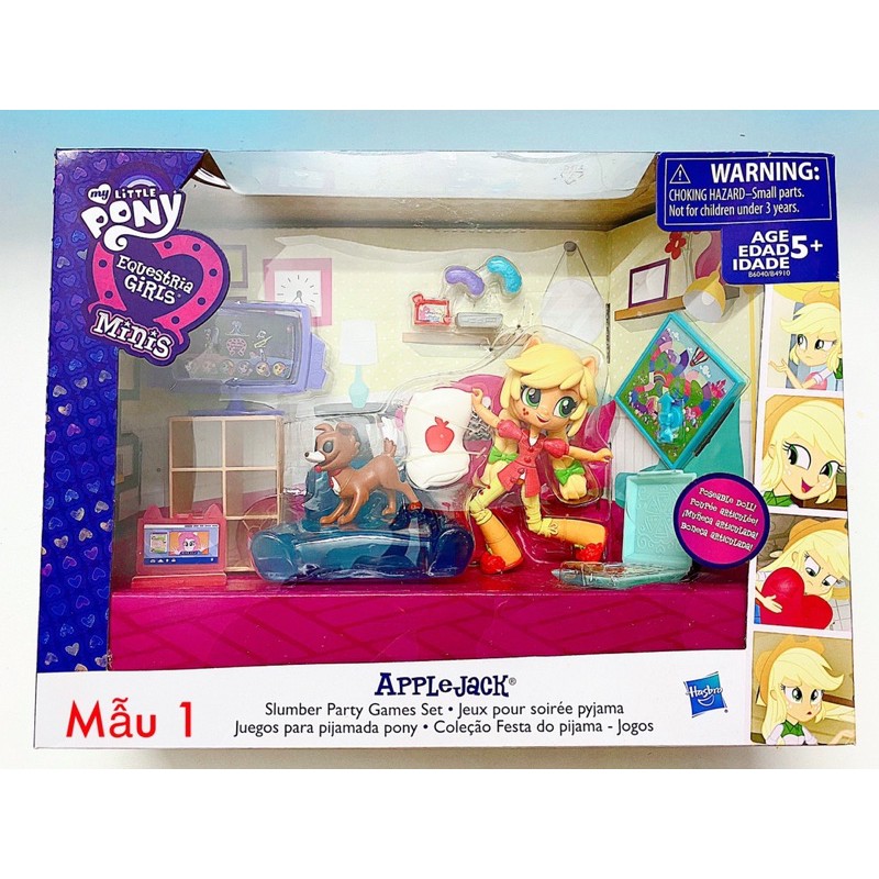 Đồ chơi mô hình My Little Pony chính hãng - Ban nhạc Rocker E9484/B4910