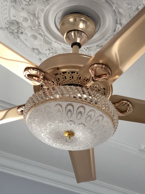 QUẠT TRẦN ĐÈN 5 CÁNH THEP- Điều Khiển Từ Xa