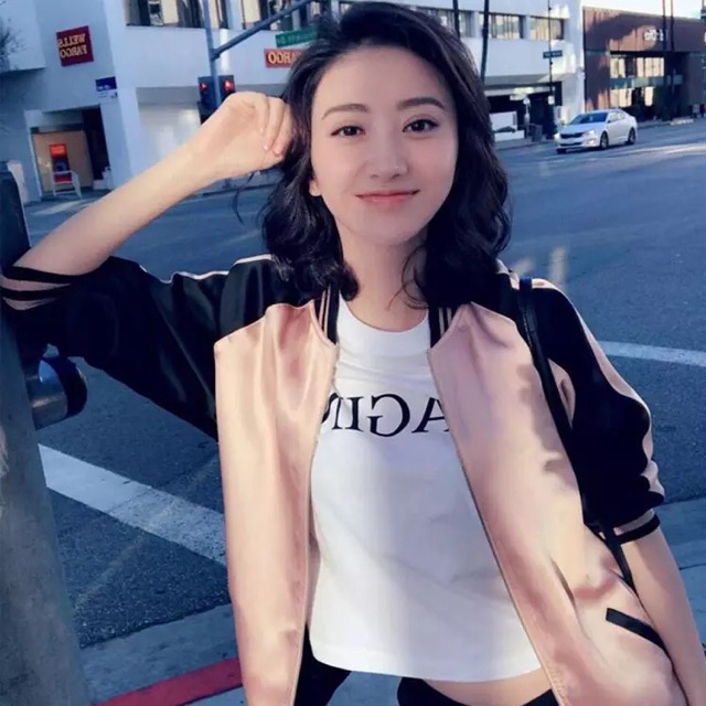 Bomber hồng phối đen | BigBuy360 - bigbuy360.vn