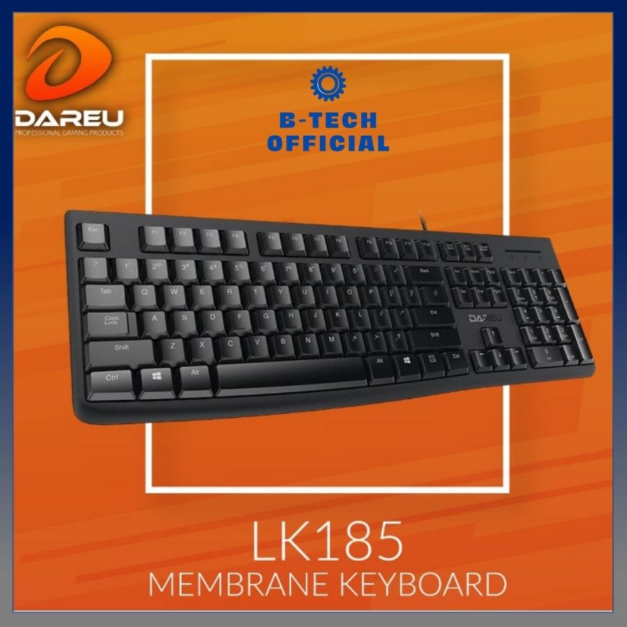 Bàn phím máy tính có dây Dareu LK185 văn phòng bảo hành chính hãng 1 năm - BTech