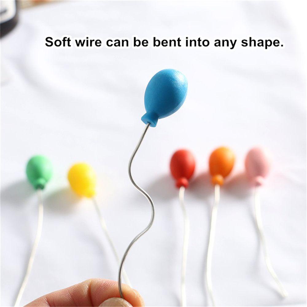 RAINBOW Set 6 Bong Bóng Mini Trang Trí Nhà Búp Bê