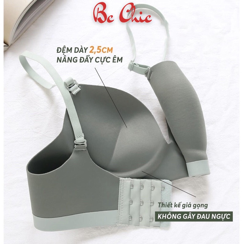 Áo Lót Nữ , Áo Ngực Nữ Nâng ngực Đúc Su Cao cấp Beautiful điệu đà tôn vòng 1 gợi cảm mã A12 BC_CHIC LINGERIE
