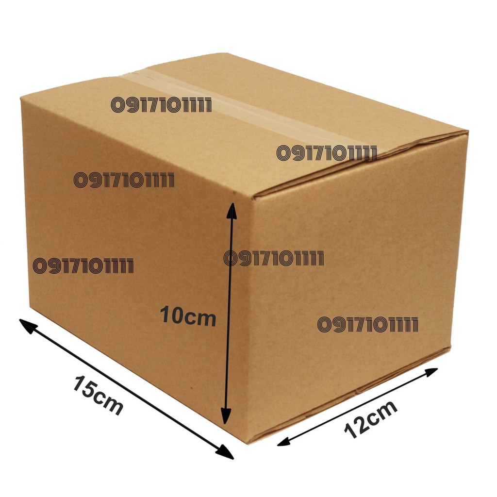 Combo 20 hộp 15x12x10 Hộp carton đóng gói hàng