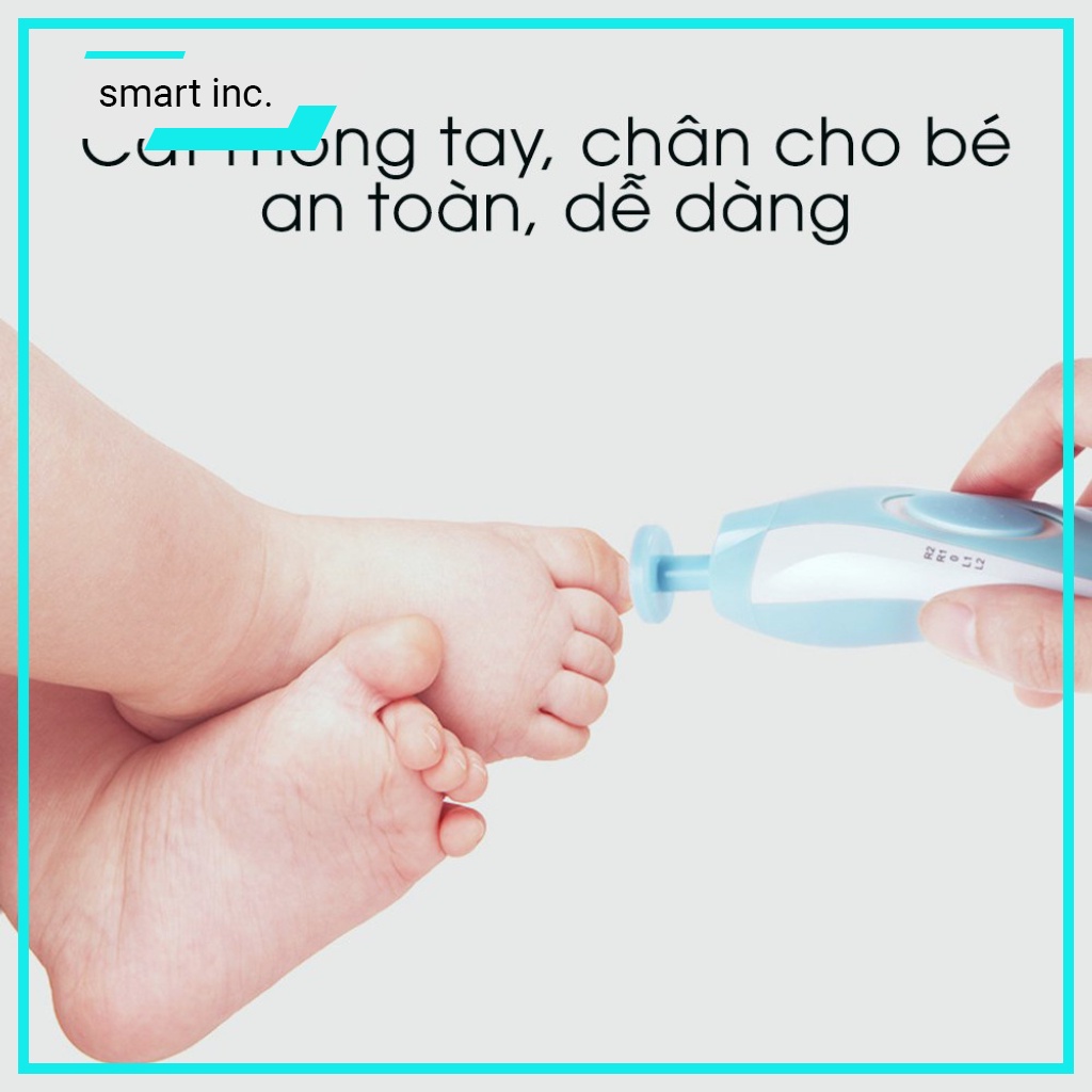 Bộ Cắt Móng Tay An Toàn Cho Bé Cắt Móng Tay Móng Chân Bằng Điện Cho Trẻ Sơ Sinh