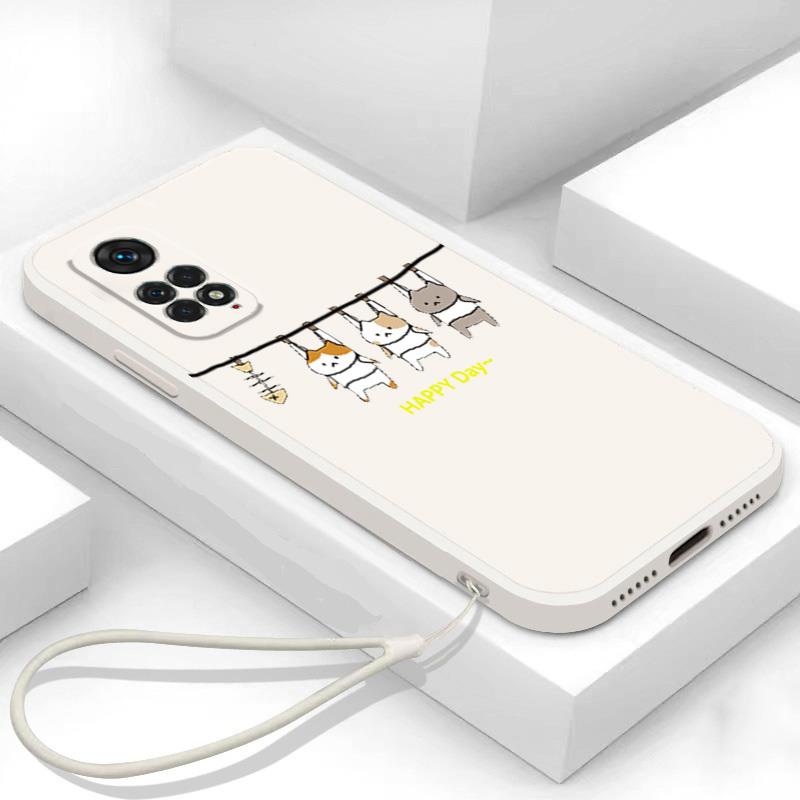 Ốp lưng redmi note 11 4g xiaomi redmi note 11s redmi note 11 pro 5g Ốp Điện Thoại Silicone Mềm Hình Mèo LSMM01 Cho redmi note 11 4g xiaomi redmi note 11s redmi note 11 pro 5g viền vuông cute
