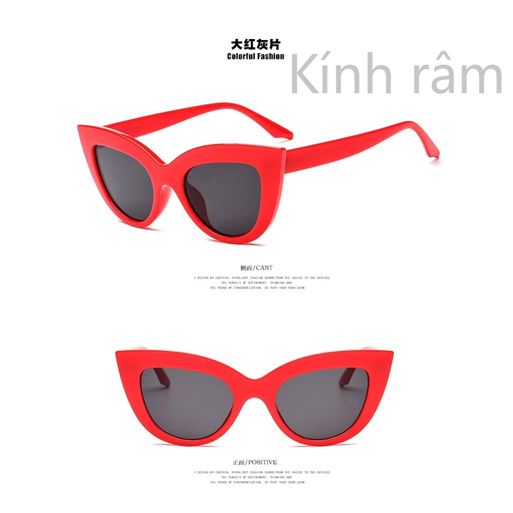 Kính mát mắt mèo sang trọng phong cách cổ điển