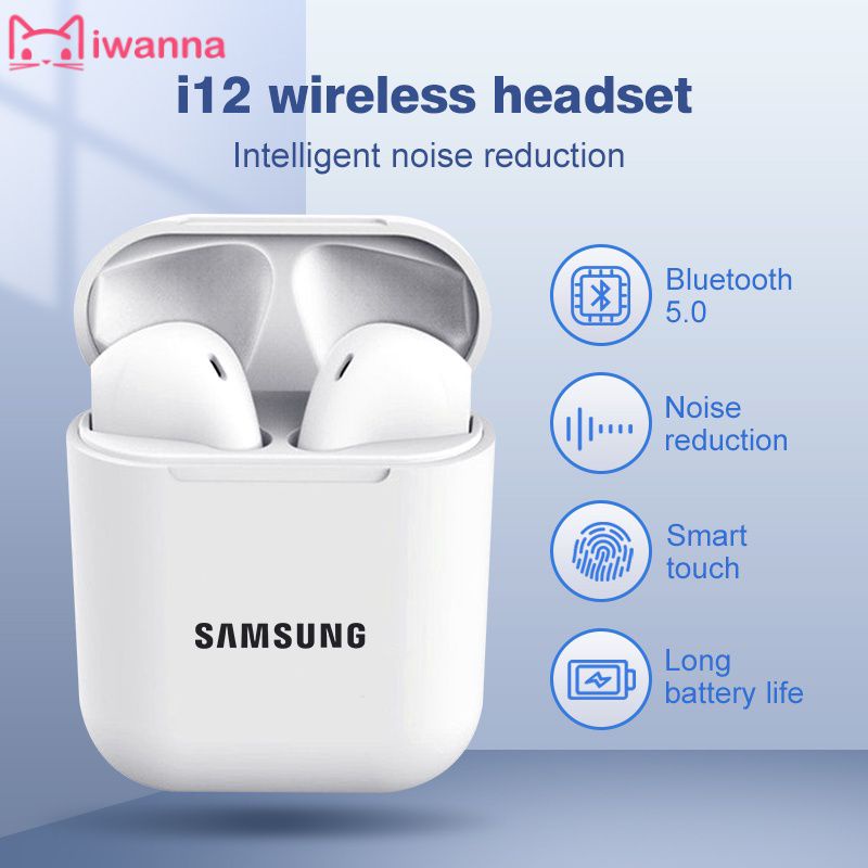 ⭐Bán Chạy Nhất⭐Macaron Màu Samsung Tws Bluetooth Tai Nghe Inpods I12 Không Dây-Tai Tai Nghe Hifi Stereo Thể Thao Chống Thấm Nước Tai Nghe Nhét Tai VN