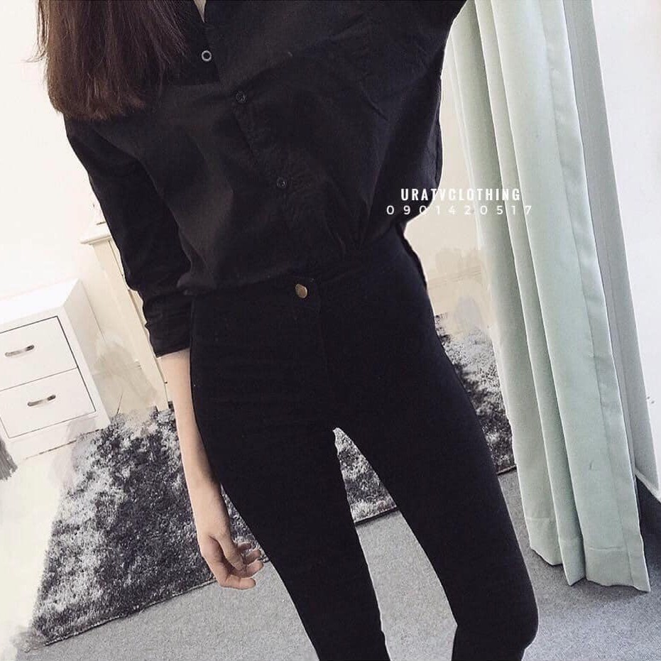 [FREESHIP - ẢNH CHÍNH CHỦ] Quần skinny jean 9 TẤC CẠP LIỀN 260