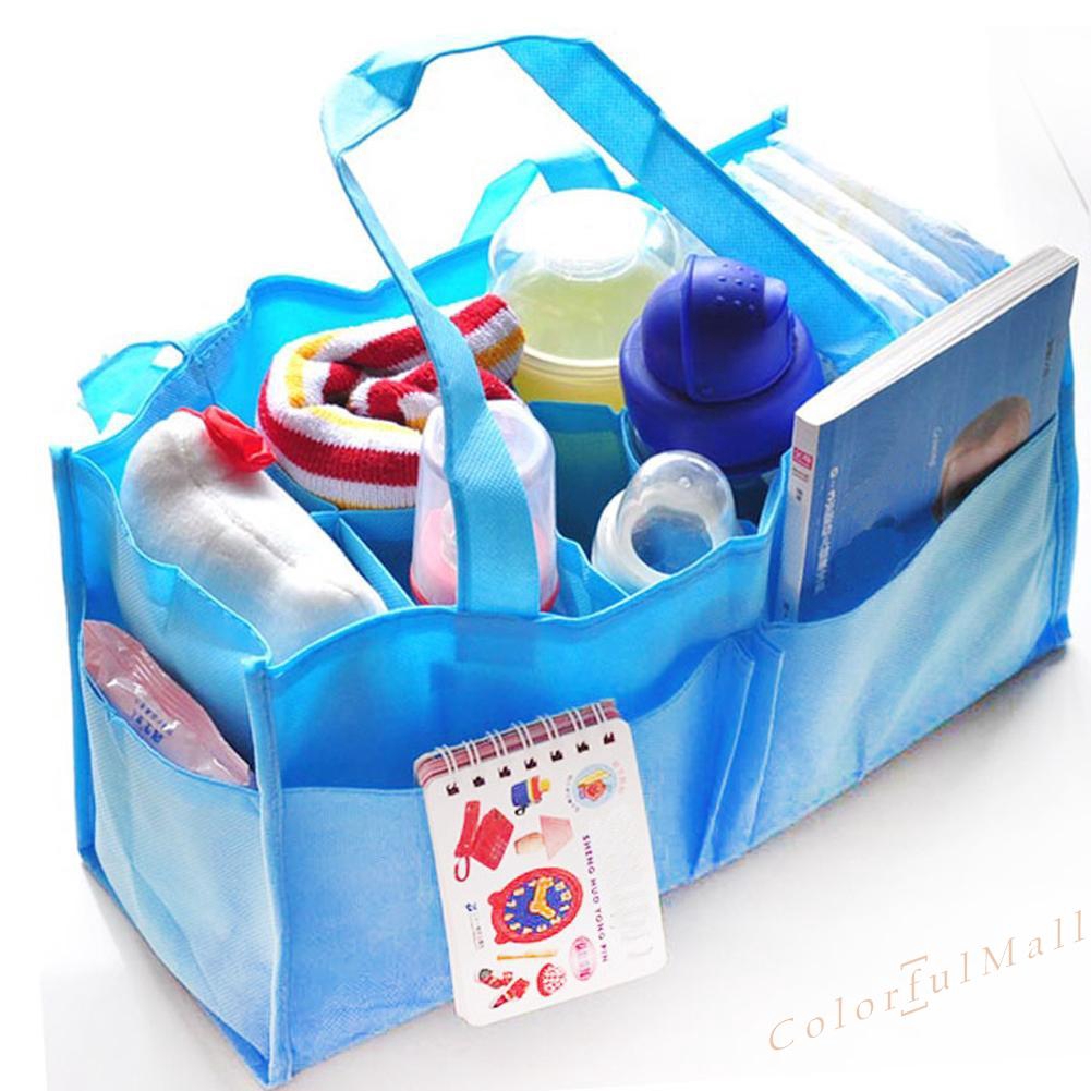 Portable Baby Diaper Nappy Changing Organizer Insert Storage Bag Outdoor