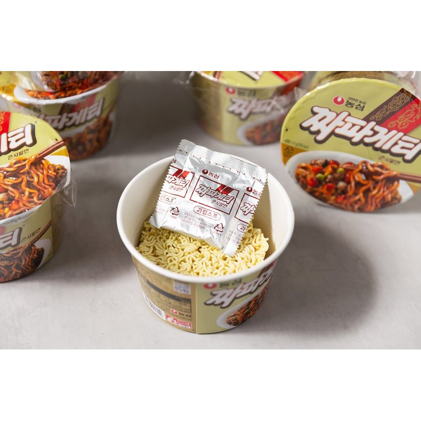 [NONGSHIM] MỲ CHAPAGETTI BÁT 123G - [농심] 짜파케티 큰사발 123G