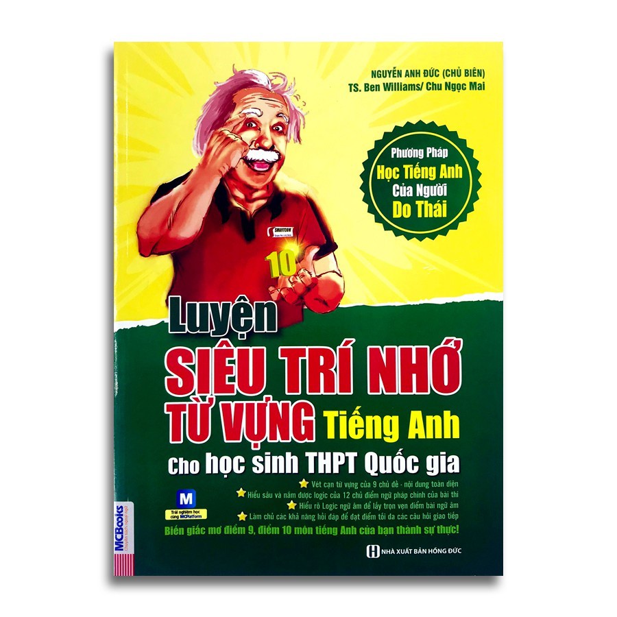 Sách Luyện Siêu Trí Nhớ Từ Vựng Tiếng Anh Cho Học Sinh THPT Quốc Gia MCFO8810