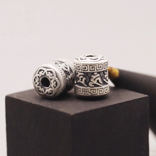 Bạc s925: charm bạc 3d htjewelry trụ lục tự htjewelry ph688