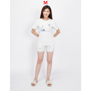 Bộ quần áo nữ quần đùi áo in hình BN2147 Thời trang M2