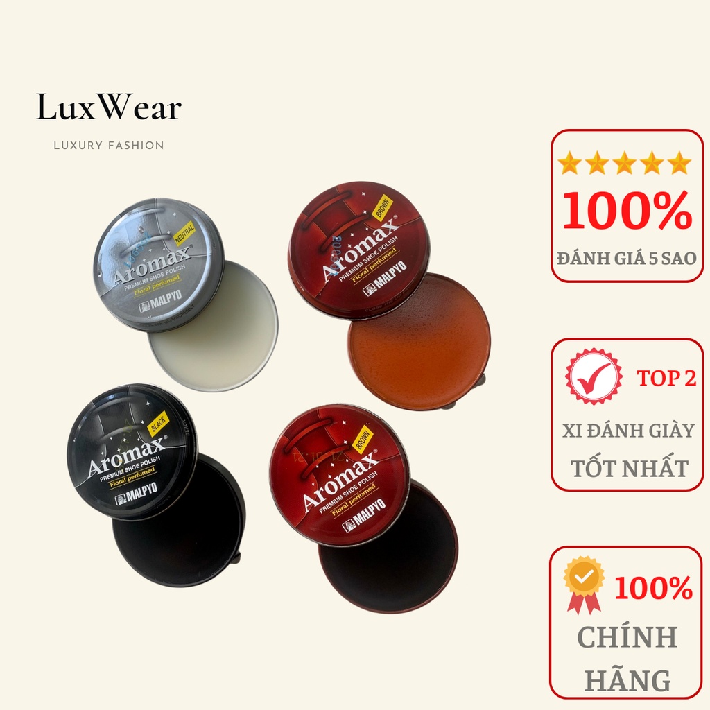 Xi đánh giày Aromax Premium Hàn Quốc Chính Hãng đầy đủ các màu