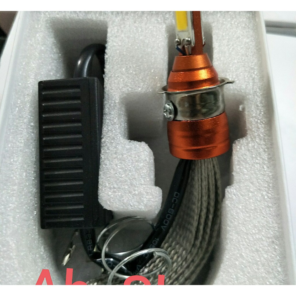 đèn led CYT đuôi công cos trắng pha vàng chân t19 40w