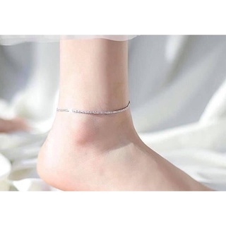 Lắc chân bạc 925 , lắc kim sa sang chảnh - kim hưng store