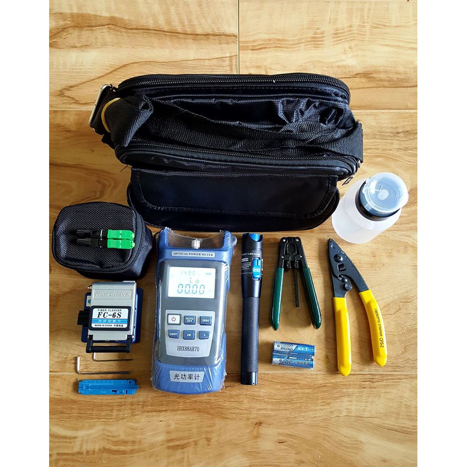 Bộ Dụng Cụ Chuyên Làm Cáp Quang Ftth full chi tiết