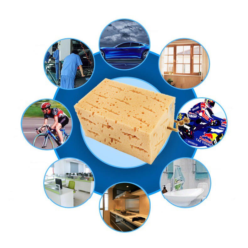 Miếng bọt biển rửa xe ô tô xe máy siêu thấm siêu sạch