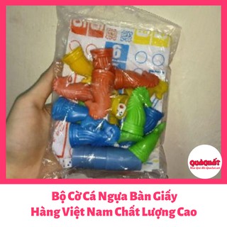 Bộ Cờ Cá Ngựa Bằng Giấy Cao Cấp