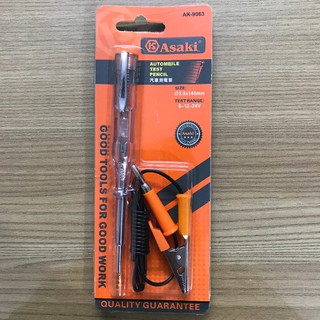 Bút thử điện một chiều Asaki AK-9063