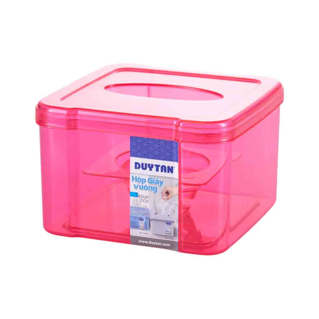 Hộp Đựng Khăn Giấy Nhựa/Mica Duy Tân