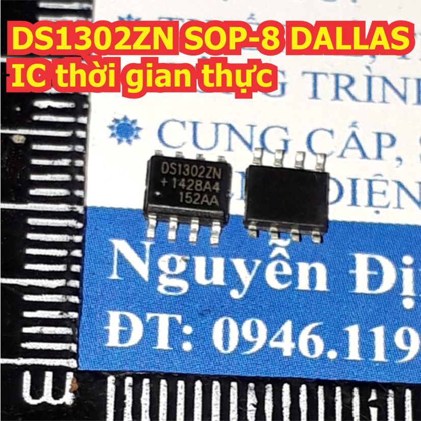 5 con DS1302ZN DS1302 1302 SOP-8 DALLAS IC thời gian thực kde1281
