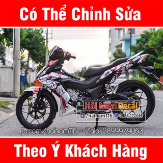 Tem Trùm Winner Trắng Đỏ Cá Mập rỉ sét