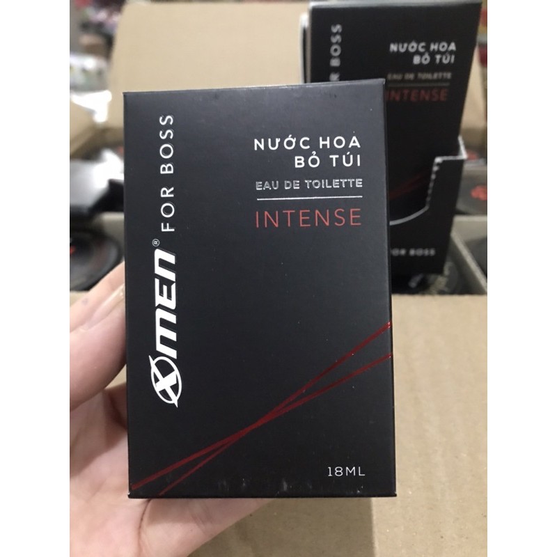 Nước hoa bỏ túi Xmen for Boss Intense 18ml