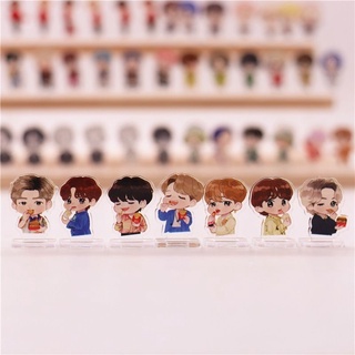 Chibi mô hình nhựa cứng để bàn BTS