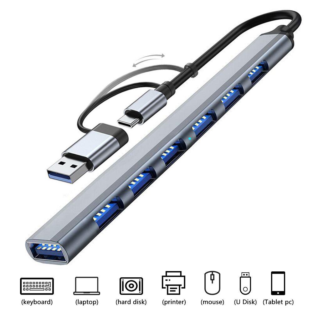 JONYE Bộ Chia Cổng Type-C Cho Bàn Phím Chuột Máy Tính