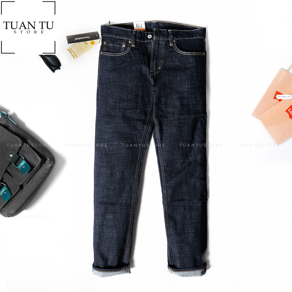 Quần Jean nam LV 511 cambodia (Form ống đứng Slimstrecth ,ống quần 17cm đến 19m,chất vải co dãn) t24 | BigBuy360 - bigbuy360.vn