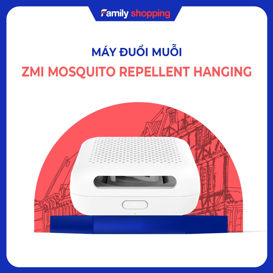 Máy đuổi muỗi XIAOMI zmi mosquito repellent ( hanging )