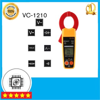 Đồng hồ vạn năng ampe kìm vc 1210 tự nhận thang đo
