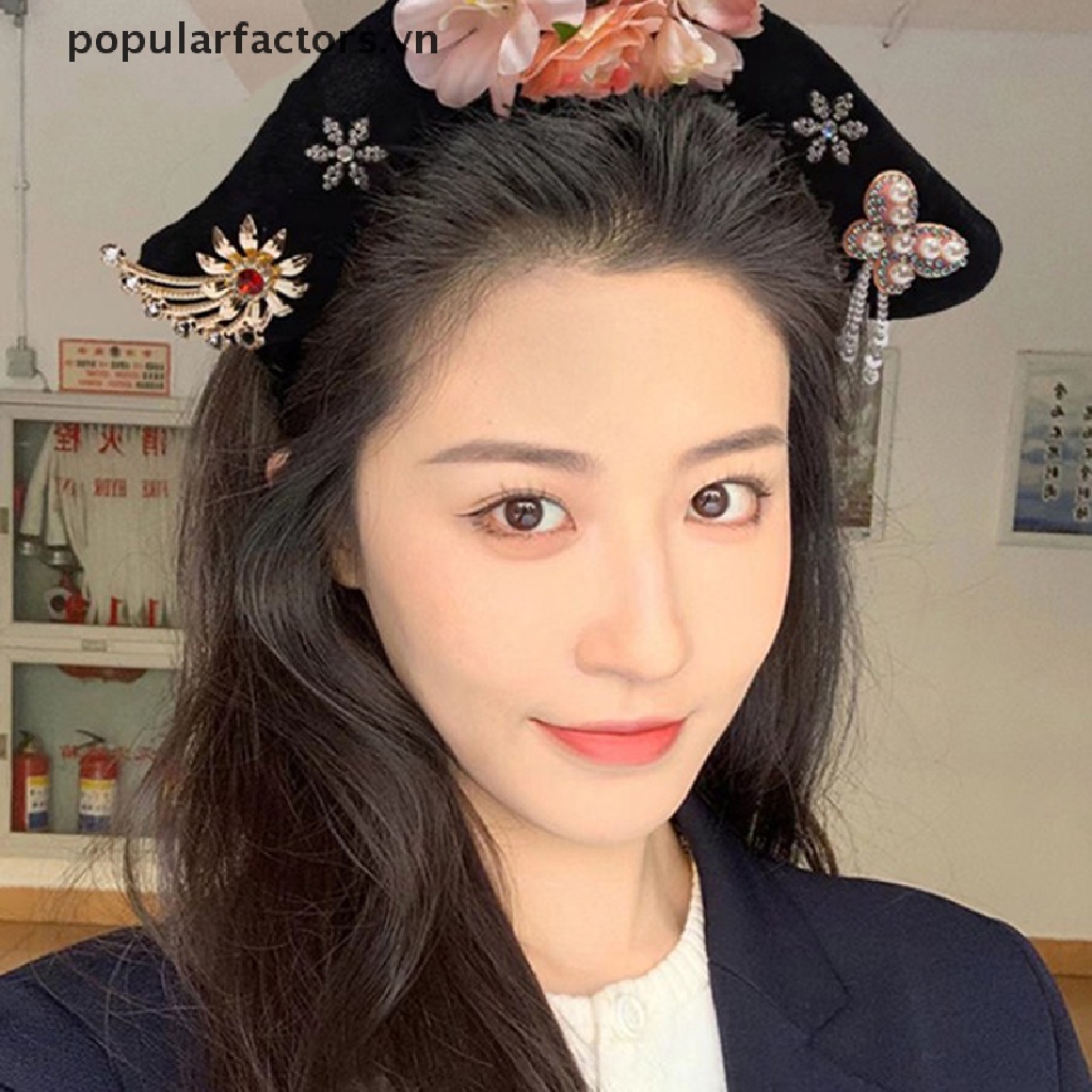Cài tóc vải thời trang Trung Hoa cổ điển