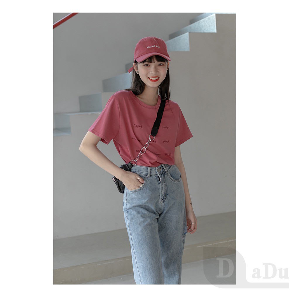 Quần Jeans Dài Rách Gối Thời Trang Dành Cho Nữ