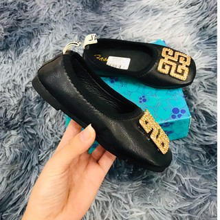 Giày lười búp bê đinh đá cho bé gái  (Size 26-36) (085130) (095146)