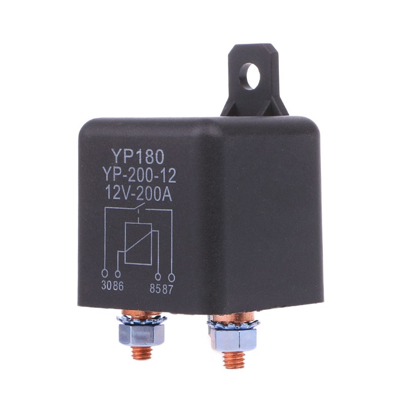 12V DC 200A High Power Car Relay Truck Motor Continuous Type Automotive Switch