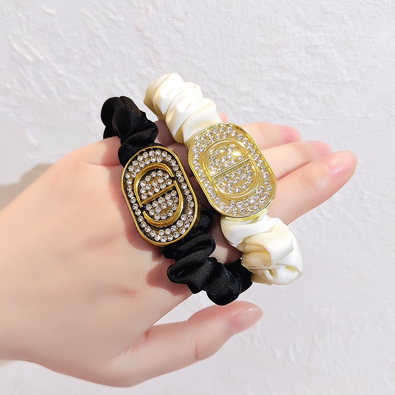 Dây Cột Tóc Cao Su Đính Kim Cương Lấp Lánh Thời Trang Hàn Quốc Cho Nữ