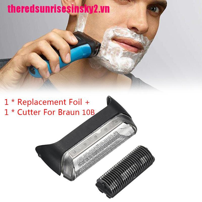 (Hàng Mới Về) 1 Bộ Lưỡi Dao Thay Thế Cho Máy Cạo Râu Braun 10b