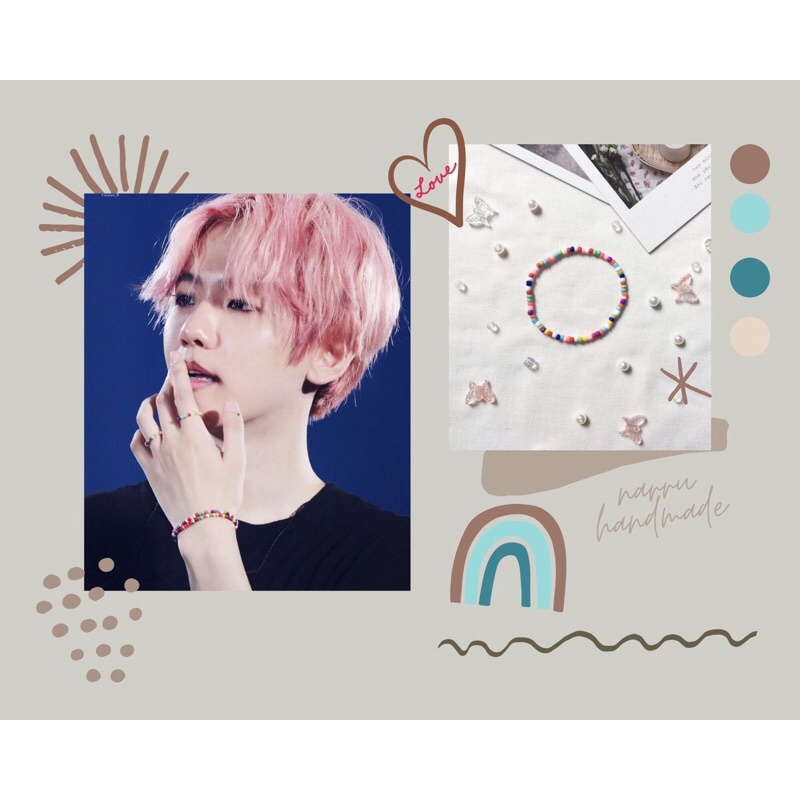 Vòng tay handmade Baekhyun EXO 💕