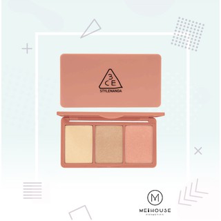 Hộp Phấn Highlight Bắt Sáng 3CE Strobing Skin Palette