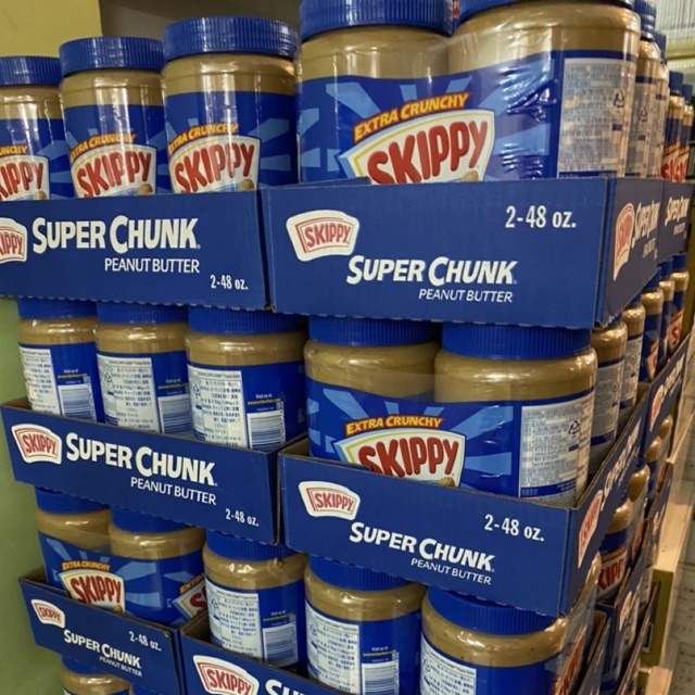 BƠ ĐẬU PHỘNG SKIPPY PEANUT BUTTER SUPER CHUNK 1,36kg Date 2023