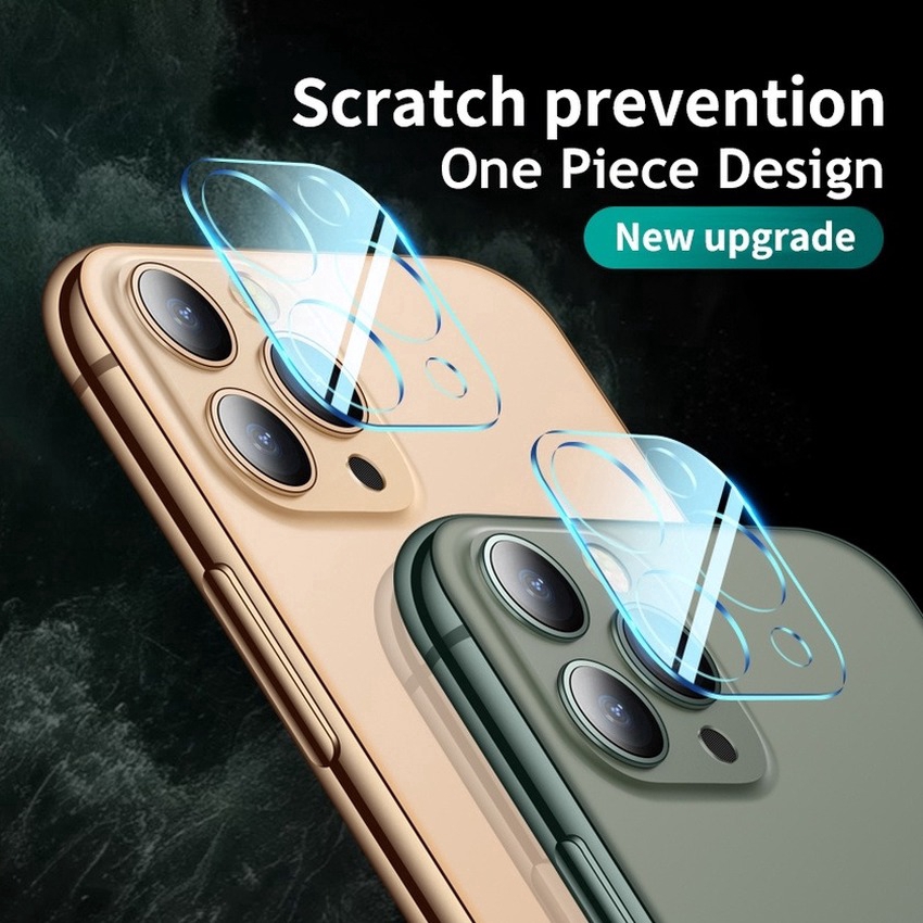 Kính Cường Lực Bảo Vệ Camera Cho Iphone 12 11 Pro Max X Xs Max Xr 6 7 8 Plus Se 2020